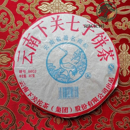 357g 2007 Yunnan Xiaguan Old Aged Pu-erh Pu'er Shen Puerh Puer Tea Raw