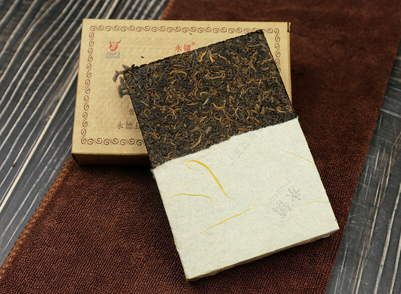 Yongzhen Shu Puer Tea Chinese Tea "Palace Pu'er Pu-erh Tea Brick 250g