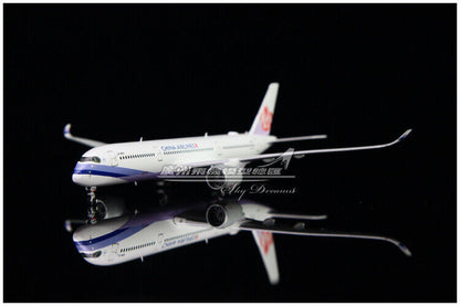 1:400 JC Wings CHINA AIRLINES AIRBUS A350-900 Passenger Airplane Diecast Model