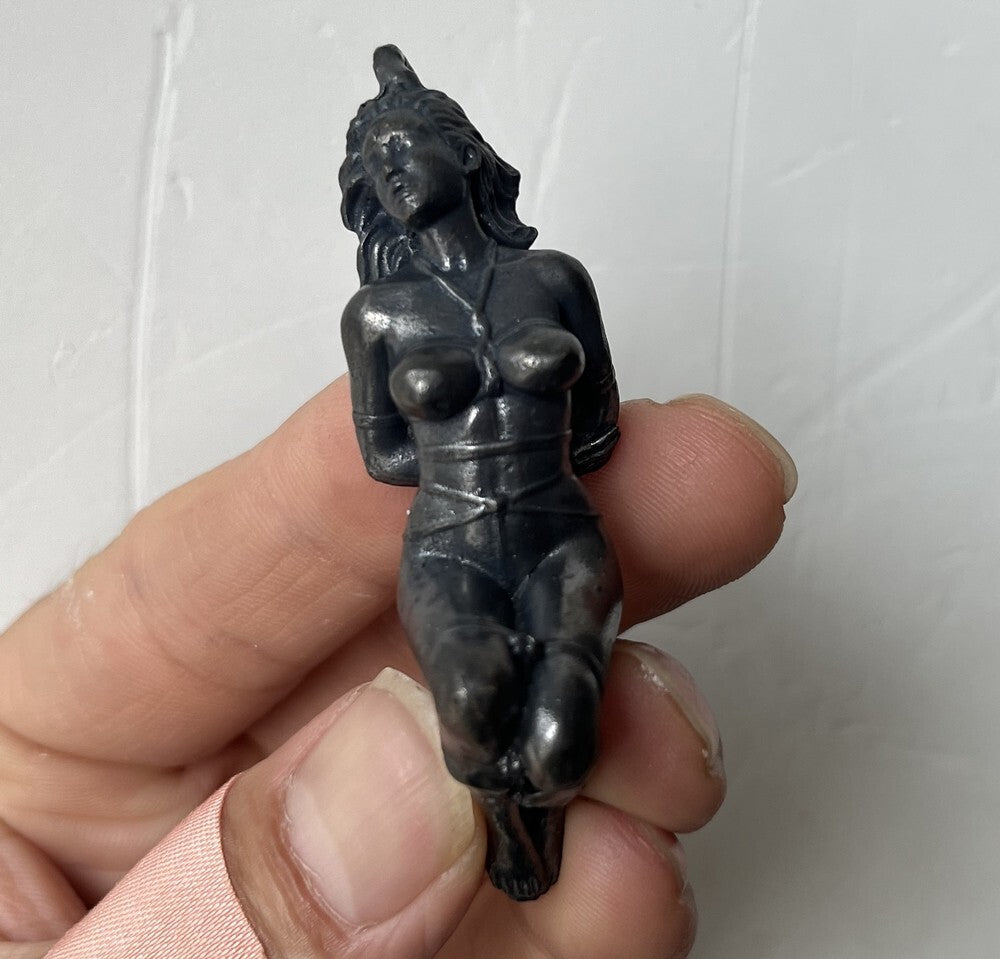 New Solid Brass Bonded Statue Art Beauty Model Decor Artworks Pendants