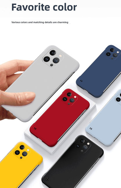 Suitable for Apple 17/16/15 half pack borderless phone case anti wear