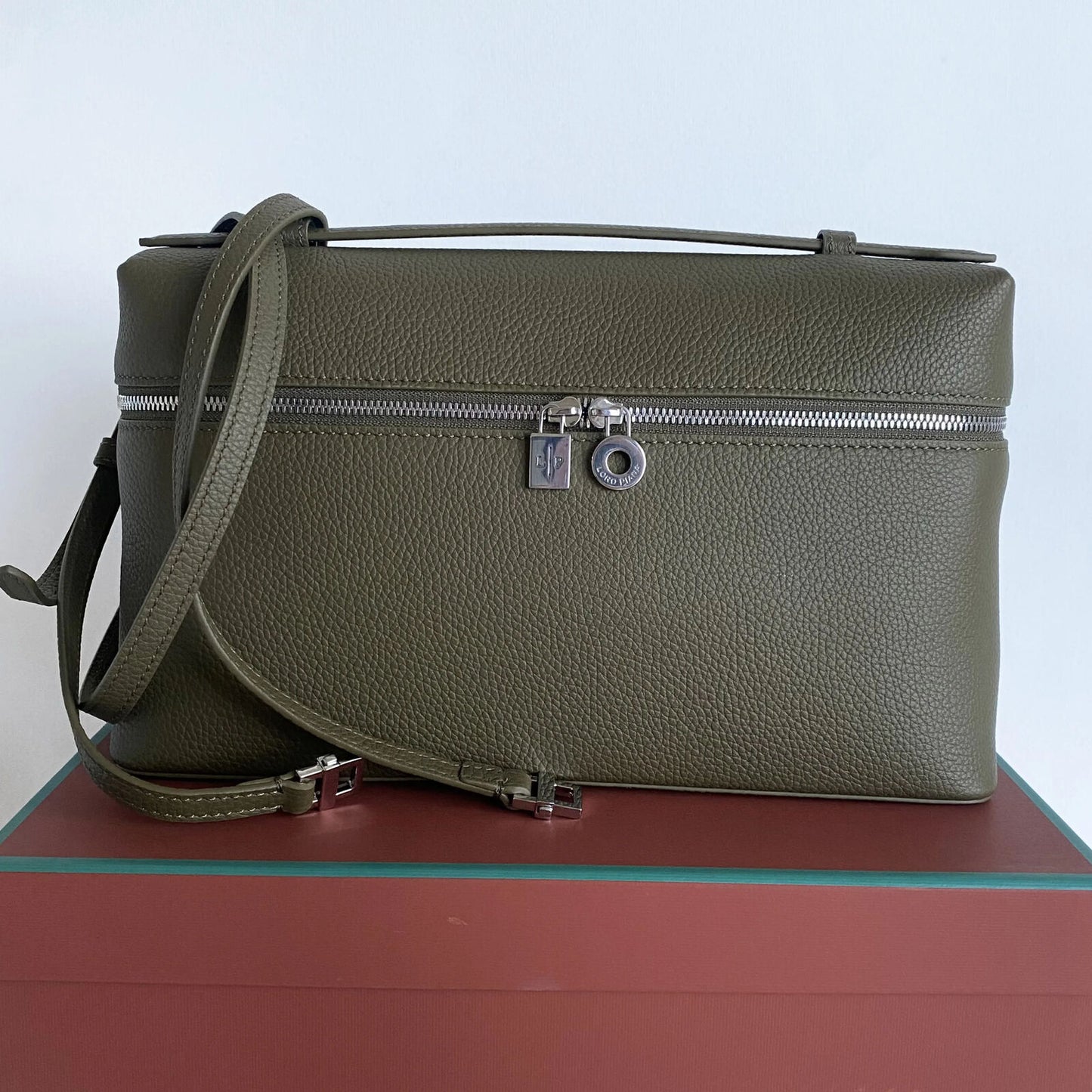 Commuting Simple Single Shoulder Handbag Lunch Box Bag Cosmetic Bag