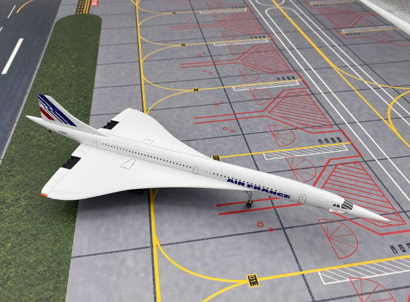 1:200 31CM Hogan AIR FRANCE Concorde Passenger Airplane Diecast Aircraft Model
