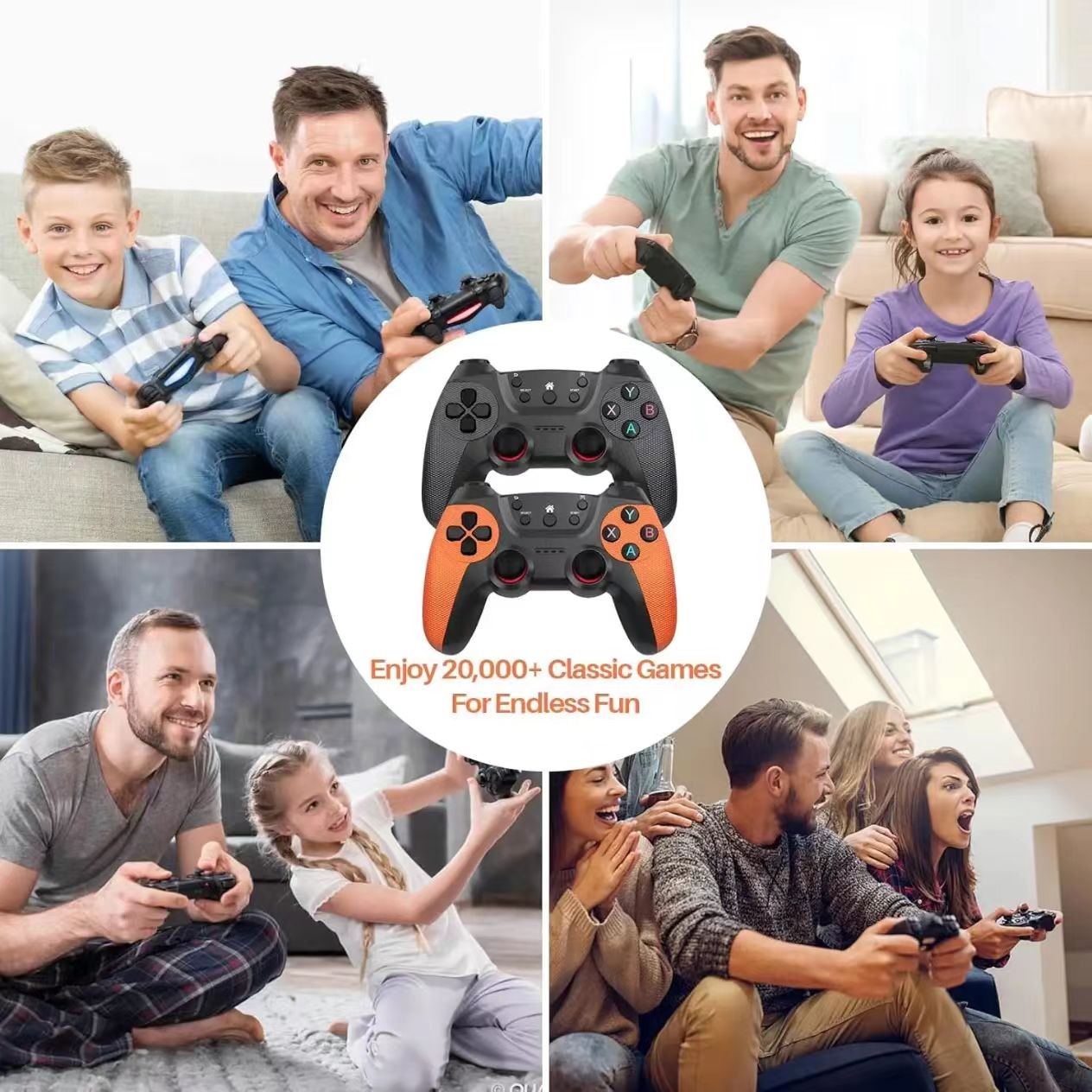 X2 Ultra Game Stick Retro Game Console 4K HD Tv paly 2.4G Wireless 64,128,256GB