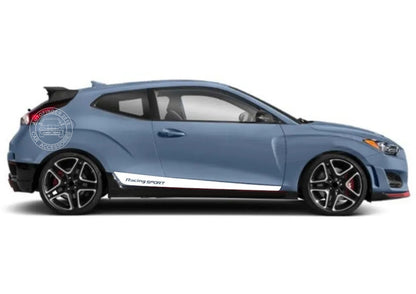 Custom Car Door Side Skirt Sticker For All Car Models Racing Sport Stripe Decal