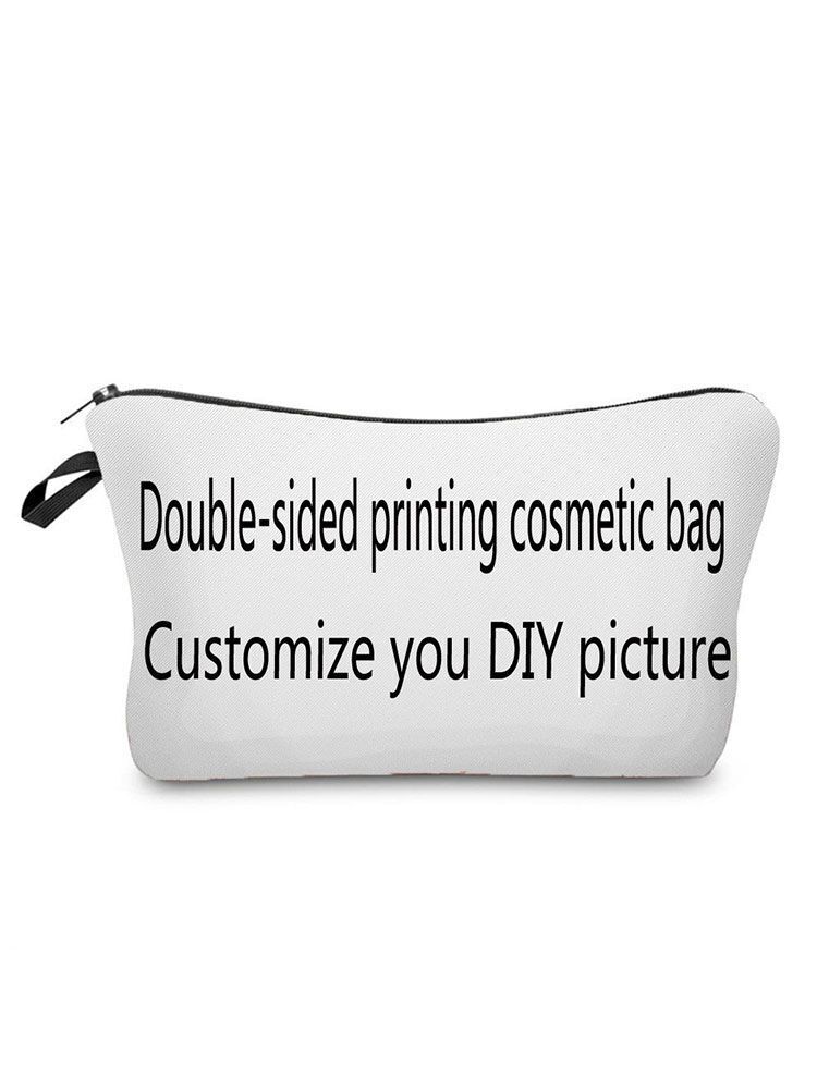 Printed Cosmetic Organizer Storage Bags Makeup Cartoon Purse 18*22*13.5 CM 1 PC