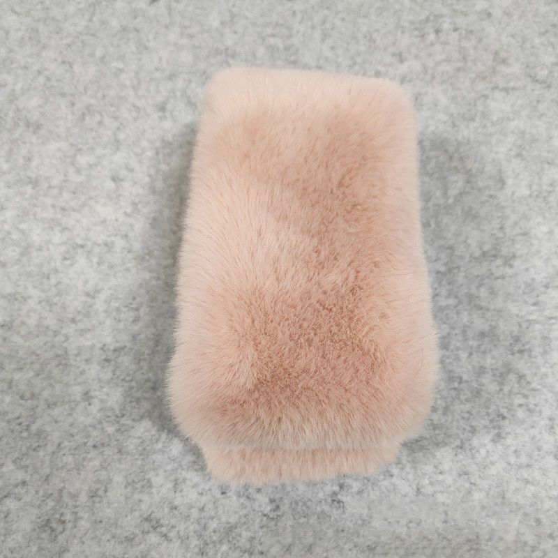 Women Scarves Solid Color Winter Warm Thicken Wraps Shawl 100x13cm Imitation Fur