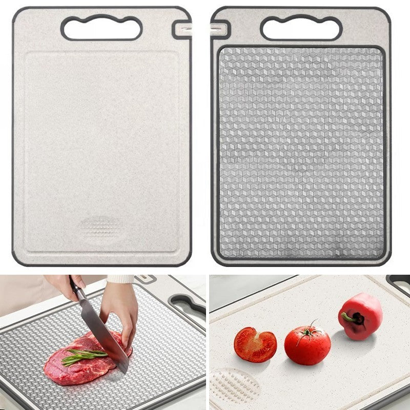 Titanium Cutting Board Double-Sided Titanium Chopping Boards for Kitchen Camping
