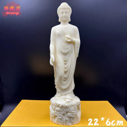 8.3" Amitabha Buddha Statue Buddhism Collection Temple Shrine Home Decor