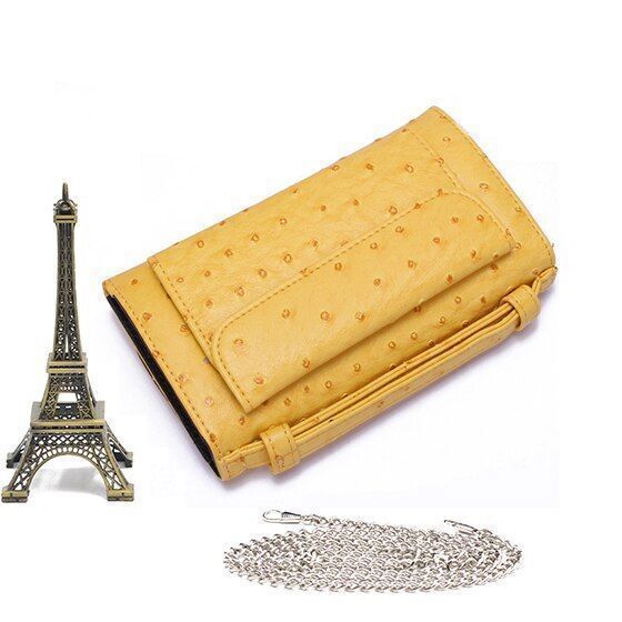 Leather Clutch Crossbody Bag Gold Luxury Serpentine Clutch Purse Messenger Bags