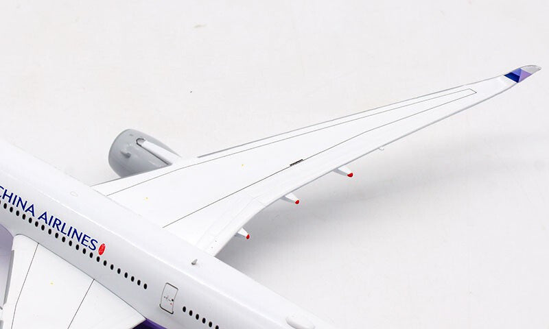 JC Wings CHINA AIRLINES FOR AIRBUS A350-900 B-18912 1/400 Plane Pre-built Model