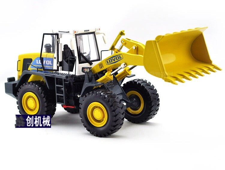 1:35 24CM LOVOL FL958G Dozer Loader Construction Equipment Machine Diecast Model