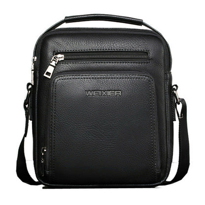 New Men PU Leather Handbag Briefcase Shoulder Crossbody Travel Bag Satchel Pack