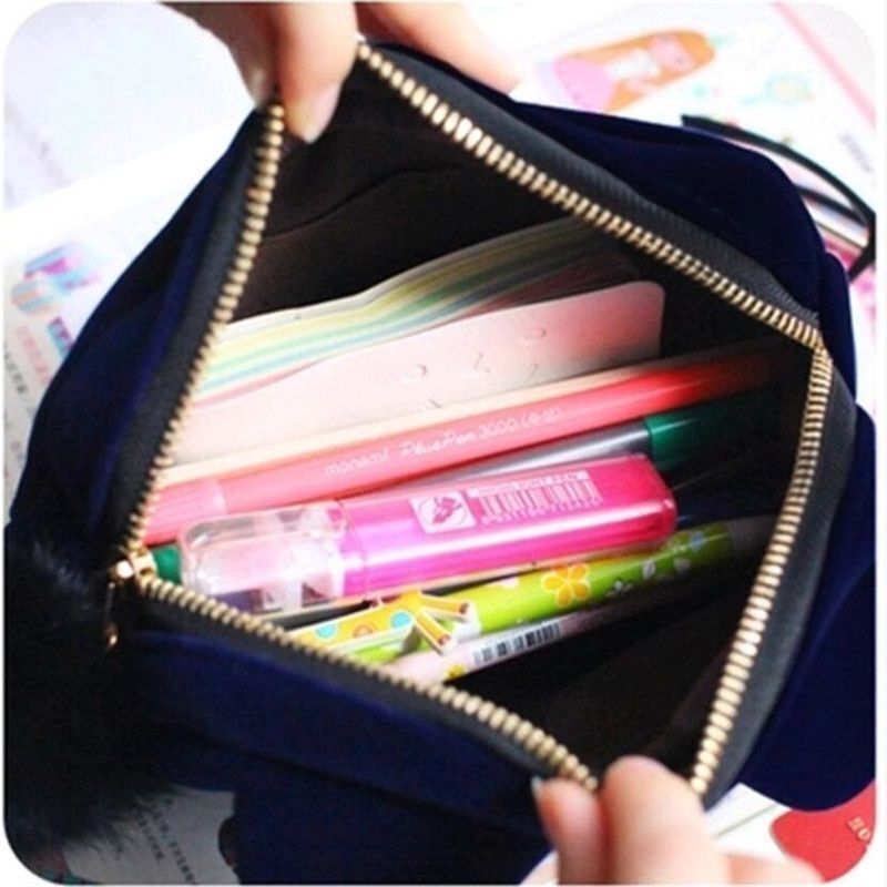 Cartoon Print Toiletry Bag Storage Case Travel Makeup Pouch Organizer Cosmetic