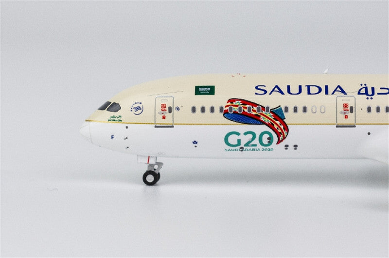 NG Model SAUDIA for BOEING B787-9 HZ-ARF G20 DREAMLINER 1/400 Aircraft Model