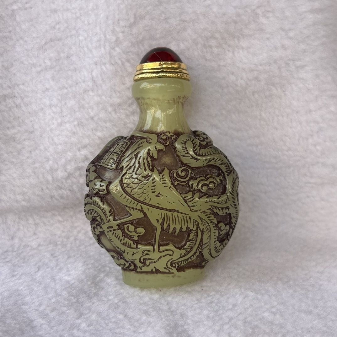 26cm Vintage Double Tube Hand Air Horn Antique Rickshaw Collectible