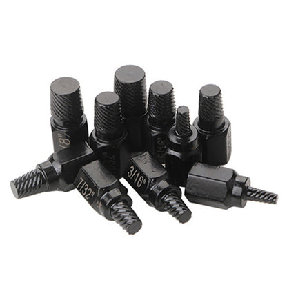 10Pcs Screw Extractor Kit Alloy Steel Damaged Screw Remover Easy Out Drill Bits