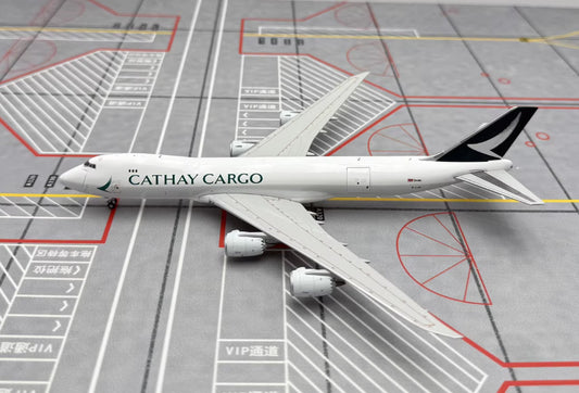 1:400 YY Wings CATHAY PACIFIC CARGO BOEING B747-8F Plane Aircraft Diecast Model