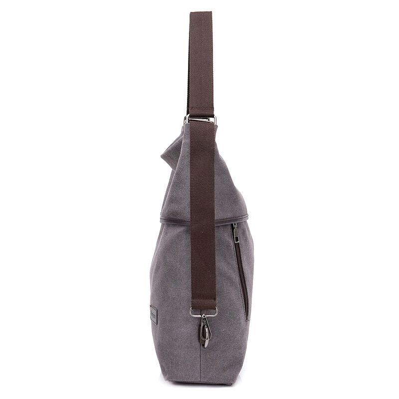 Canvas Backpack Fashion Shoulder Bag Traveling School Purse Rucksacks Blue Khaki