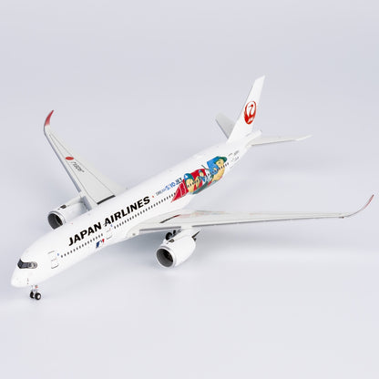 1:400 NGmodels Japan Airlines Airbus A350-900 Passenger Airplane Diecast Model