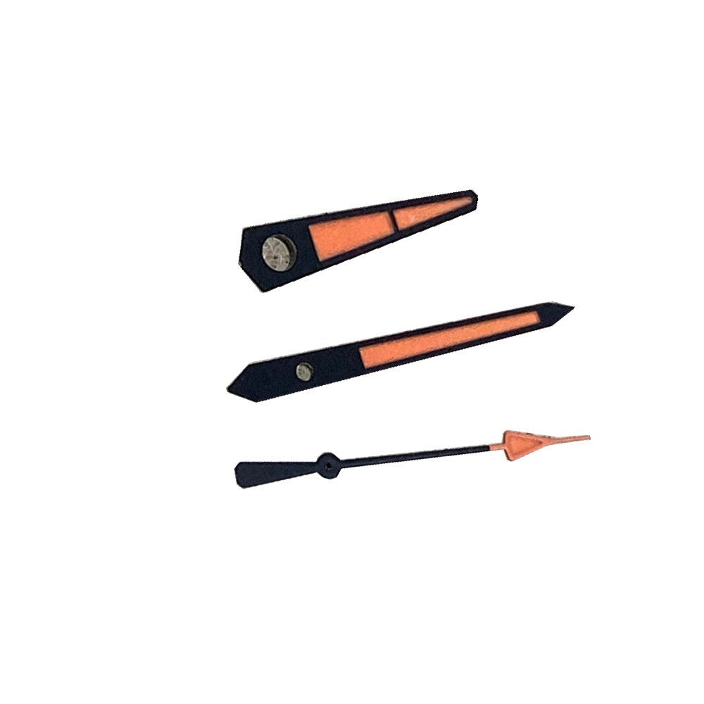 Orange Luminous Watch Hands Replacement Parts For NH35/NH36 Watch Movement ff