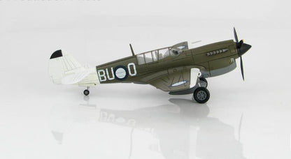 HM P-40N Angry Bee BU-O Lt. Ken Goldring 80 Squadron 1/72 diecast plane model