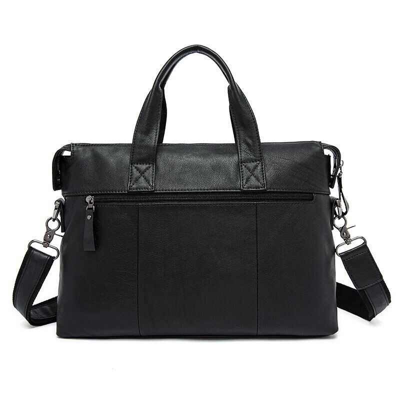 Shoulder Bag Messenger Crossbody Bags Men's PU Leather Handbag Briefcase Laptop