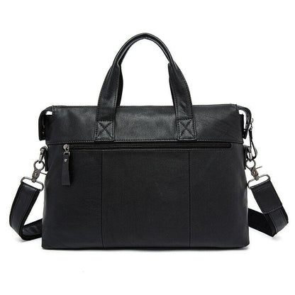 Shoulder Bag Messenger Crossbody Bags Men's PU Leather Handbag Briefcase Laptop