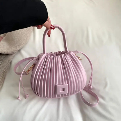 Crossbody Bag Women Shoulder Handbag Female Tote Bag PU Bucket Bag