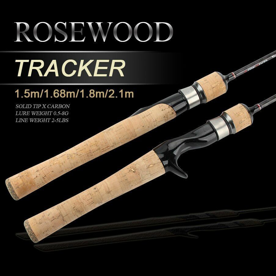 Fishing Rods Ultra-Light Weight Spinning/Casting Cork Sensitive Solid Tip Pike