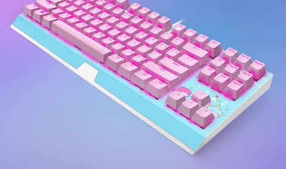 Razer x Sanrio Hello Kitty Blackwidow TKL Mechanical Keyboard - Pink 87 Keys