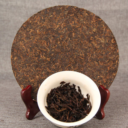 Natural 100g Ripe Pu'er Tea Menhai Ancient Tree Puerh Tea Chinese Golden Bud Tea