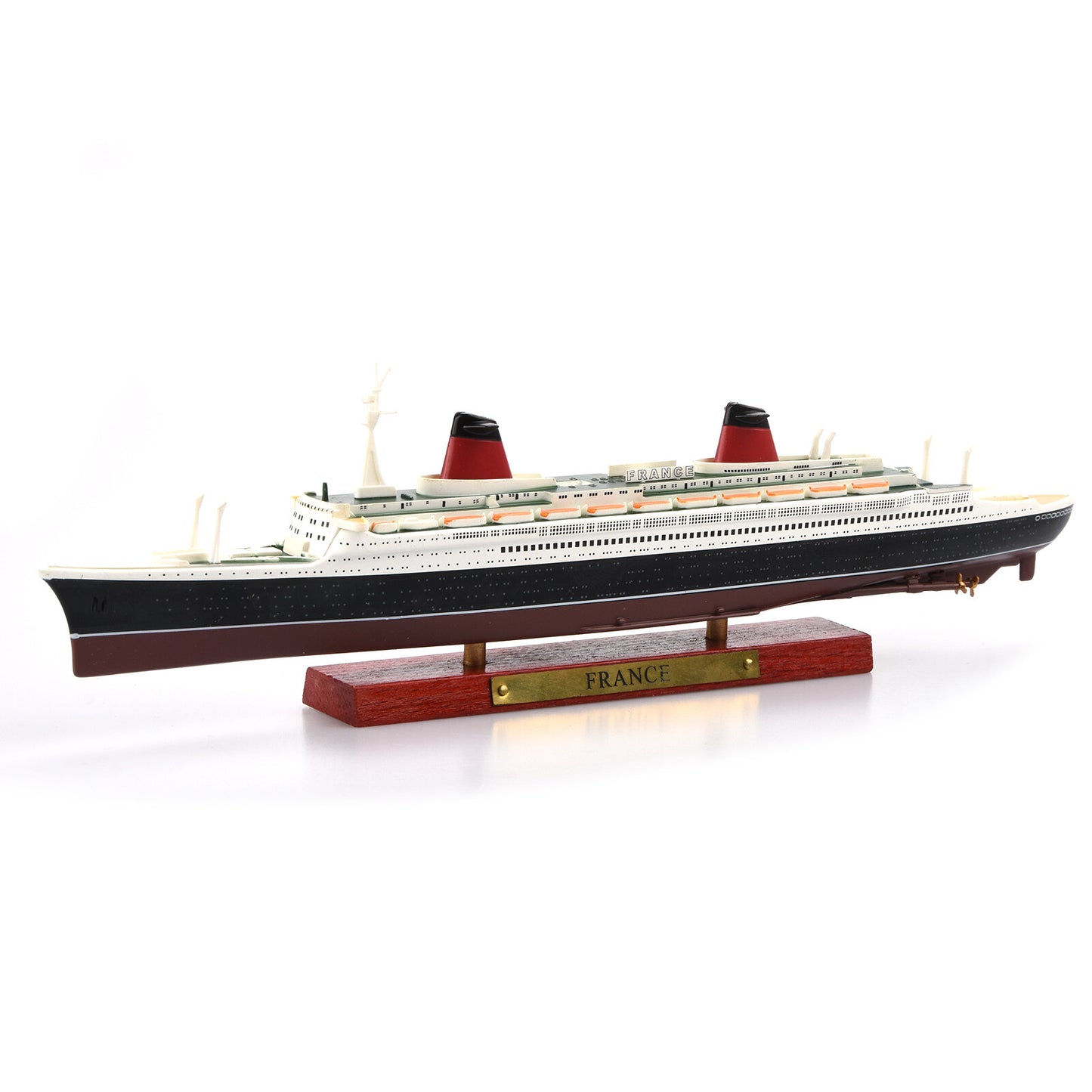 1/1250 France Cruise Ship Diecast Alloy Cruise Boat Model Souvenir Display B