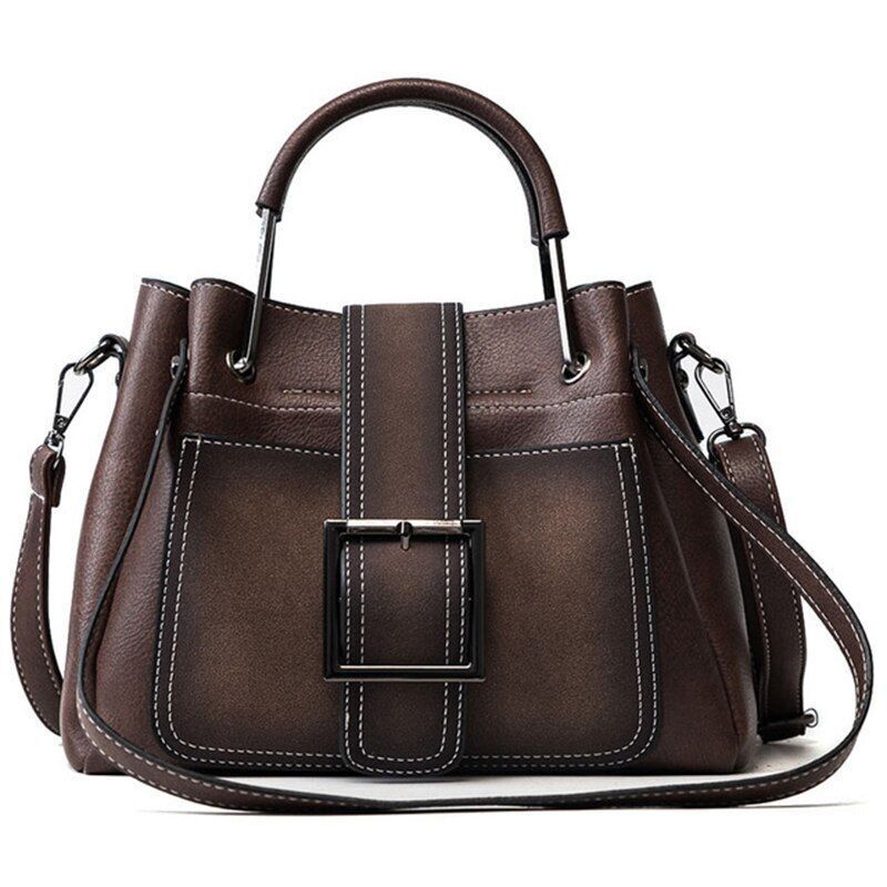 27*12*21 CM Synthetic Leather Handbags Fashion Crossbody Bag Shoulder Bag Purse