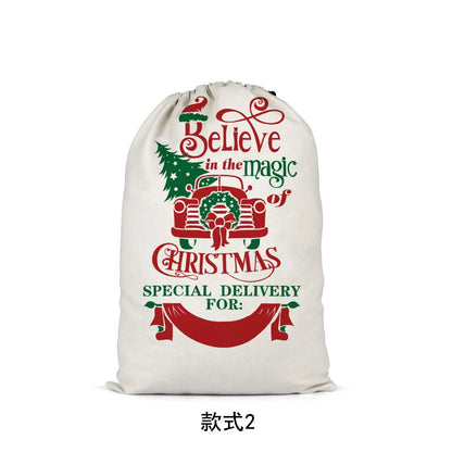 Christmas Santa Claus Bag Gift Gift Bag 19.5inx27.5in Large Scall Christmas Bag