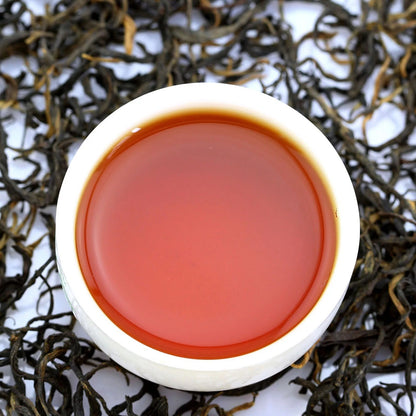250g Yunnan Black Tea Fengqing Dian Hong Dianhong Chinese Golden Buds Loose