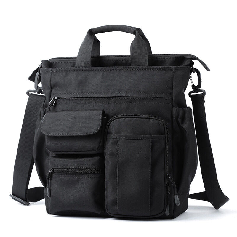 Water Resistant Multi Pockts Nylon Shoulder Bag Crossbody bag Purse Messenger