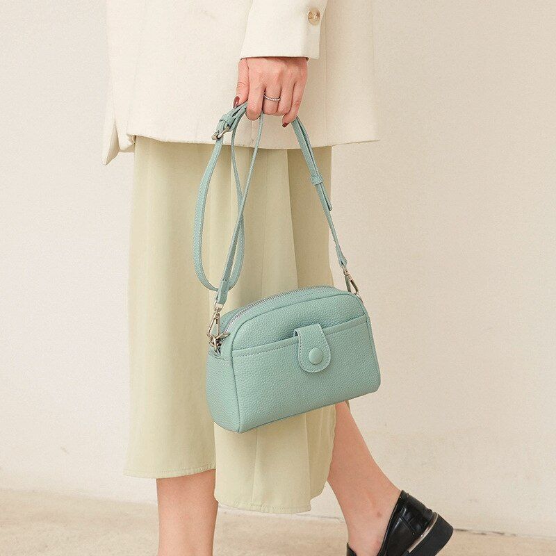 Women Crossbody Bag Elegant Soft Leather Purse Shoulder Totes Handbags Shoulder