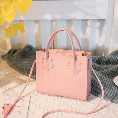Crossbody Handbag Polyester Vintage Classic Shoulder Bag Stylish Tote Purse 1 PC