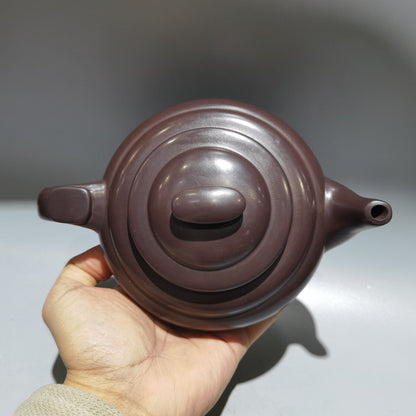 Vintage Chinese Yixing Purple Clay Teapot Zisha Ceremony Fashion Nice Teaware
