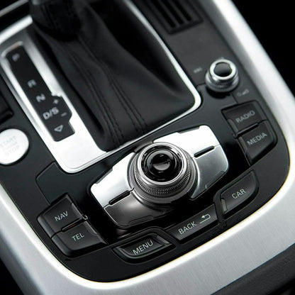 Joystick Control Center Button Cap Cover Knob Replacement For Audi A4 A5 A6 A8