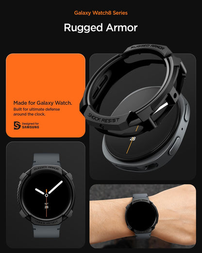 Rugged Armor Designed for Samsung Galaxy Watch 8 40Mm Case Durable TPU Cover (20
