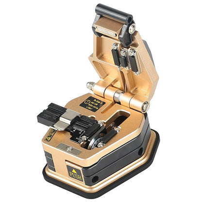 SKL-6C Fiber Cutting Knife Cold Connection Hot Melt Skin Fiber Cutter Gold Color