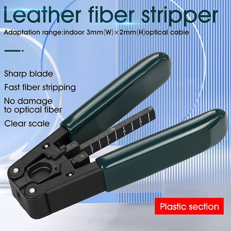 Economical Fiber Optic Stripping Fiber Optic Stripper FTTH Cable Striping Pliers