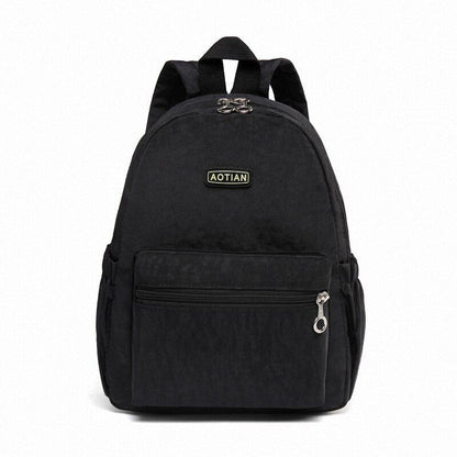 Small Backpack Women Nylon Lightweight Daypack Purse Traveling Hiking 24*30*10CM