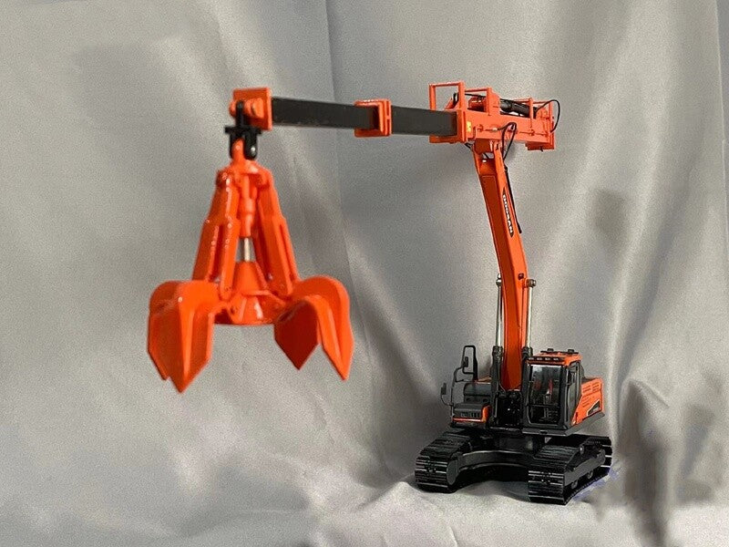 1:50 DOOSAN DX380LC -9C Telescopic Boom Excavator Contruct Machine Diecast Model