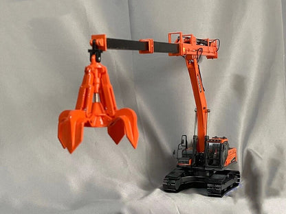 1:50 DOOSAN DX380LC -9C Telescopic Boom Excavator Contruct Machine Diecast Model
