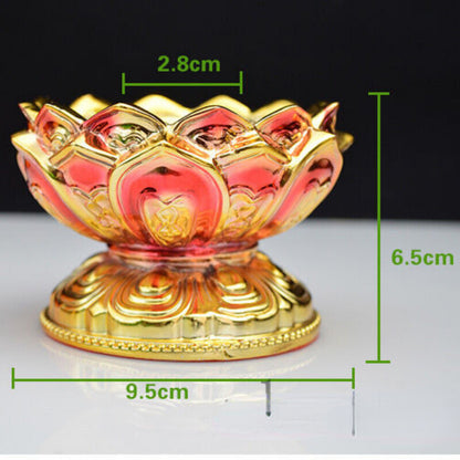 New Buddhist Prayer Wheel Base Frame Lotus Base Buddha Altar Essential