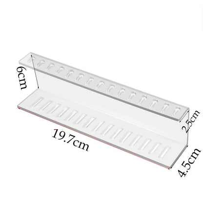 Jewelry Display Board Clear Acrylic Earrings Nose Tongue Studs Organizer Holders