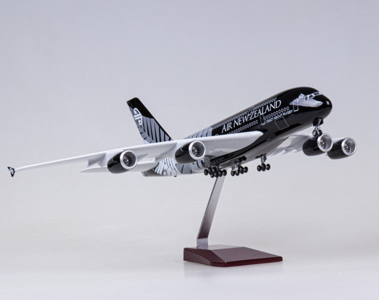 1:160 46CM AIR NEW ZEALAND A380 Airplane Landing Gears Resin Aircraft Model